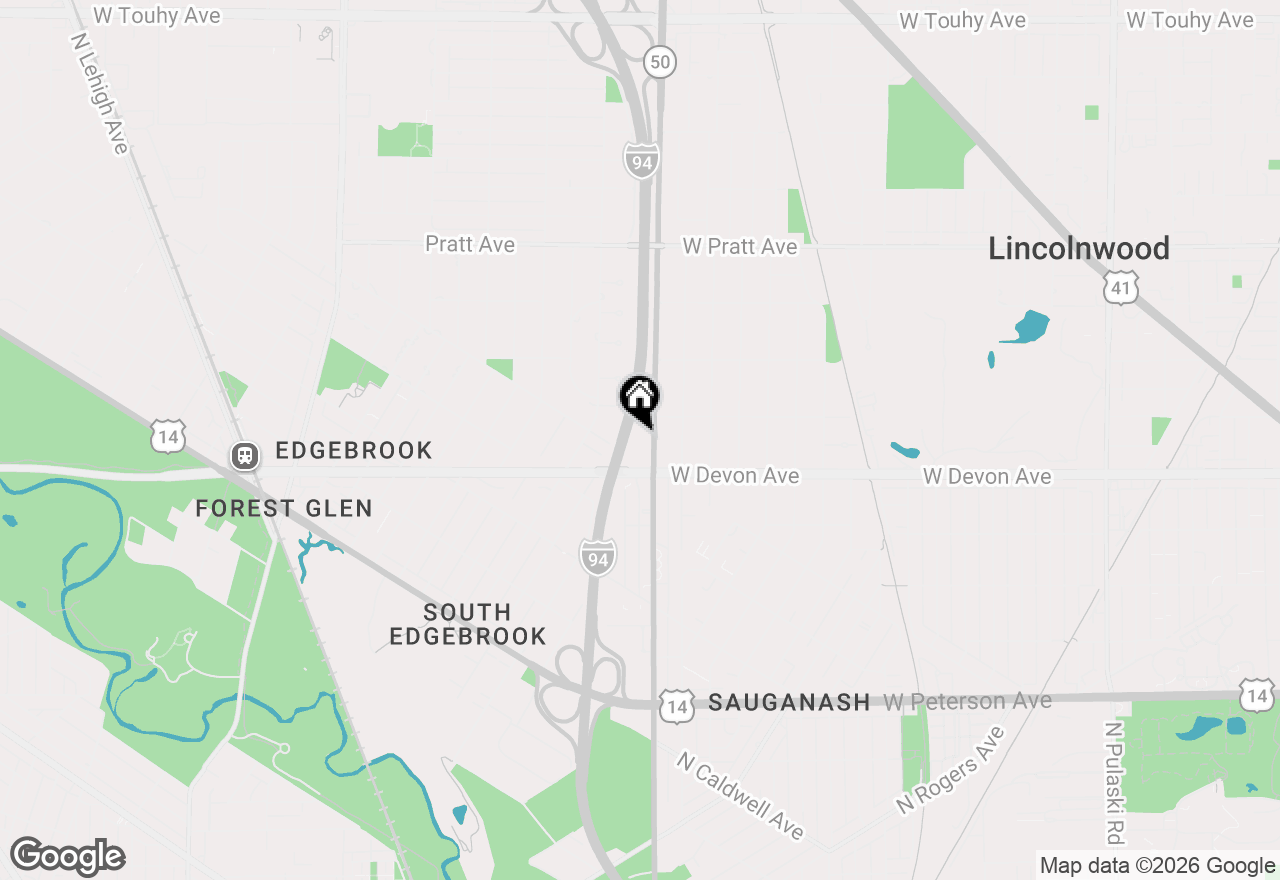 Map of 6400 N Cicero Avenue #516, Lincolnwood, IL 60712