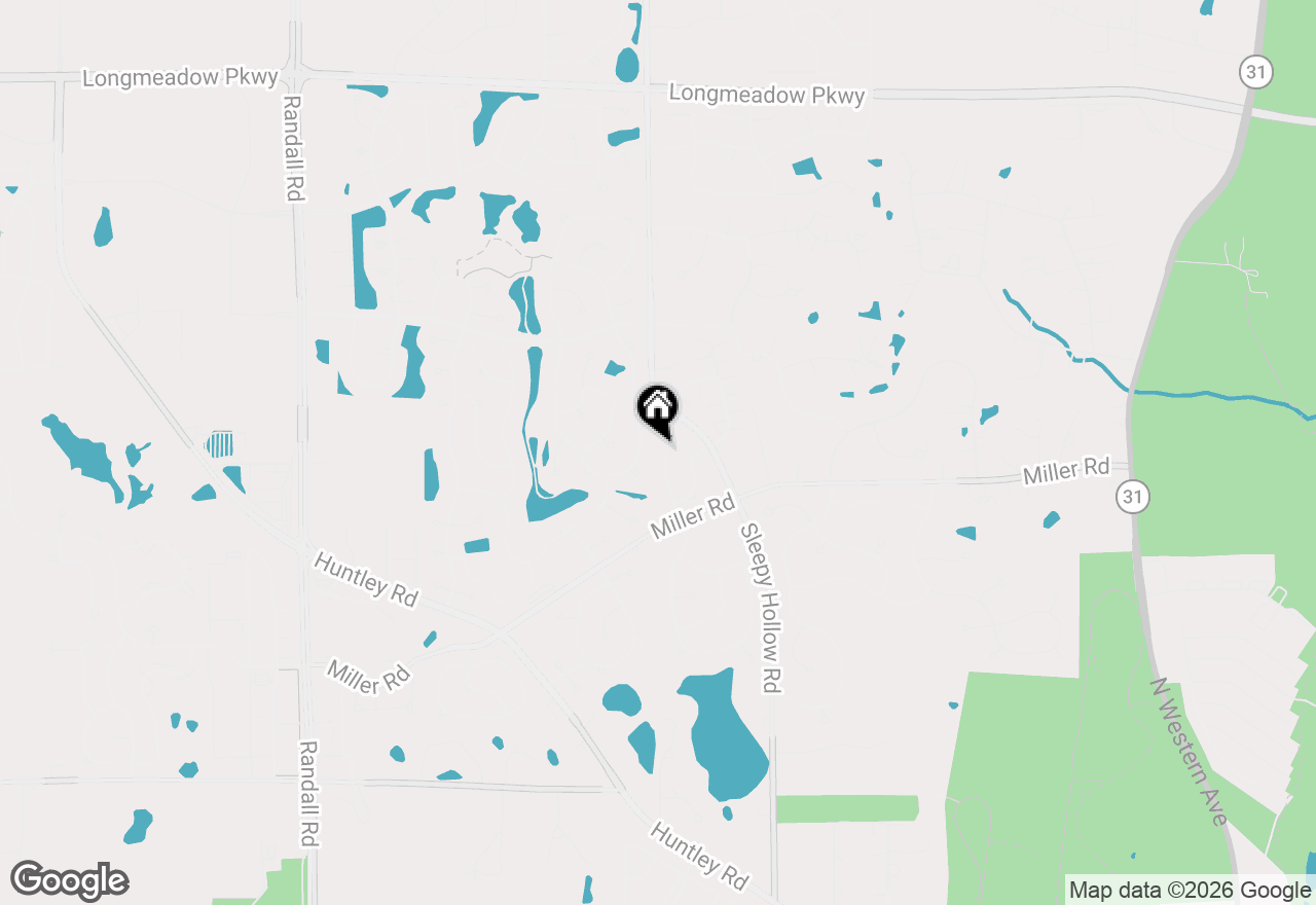 Map of 3125 Shenandoah Drive, Carpentersville, IL 60110