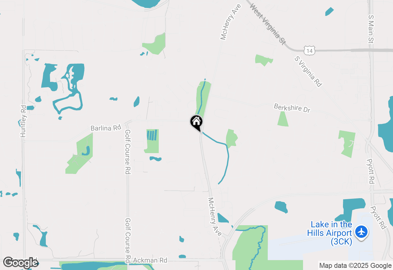 Map of 850 S Mchenry Avenue #B, Crystal Lake, IL 60014