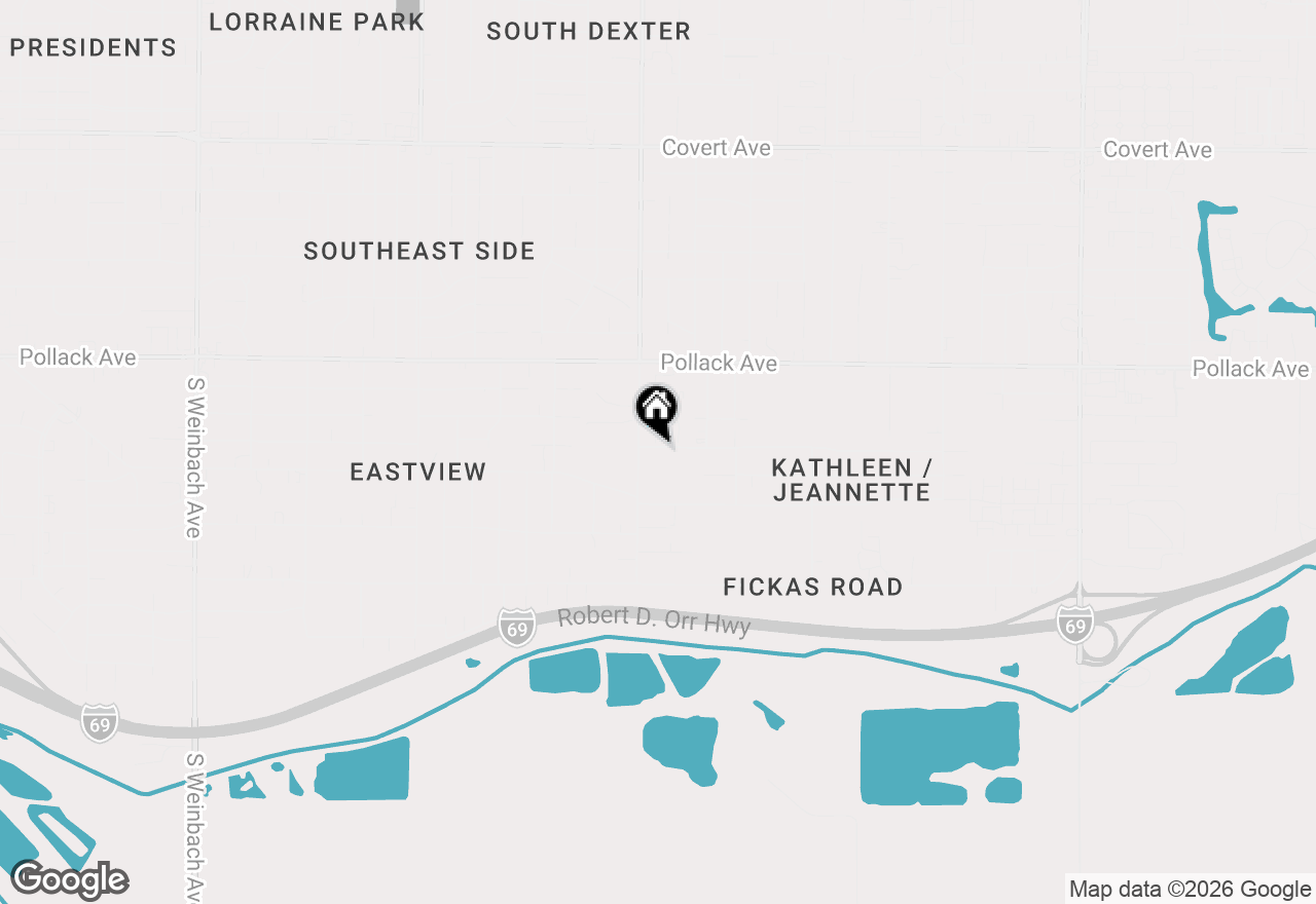 Map of 3217 Kathleen Avenue, Evansville, IN 47714