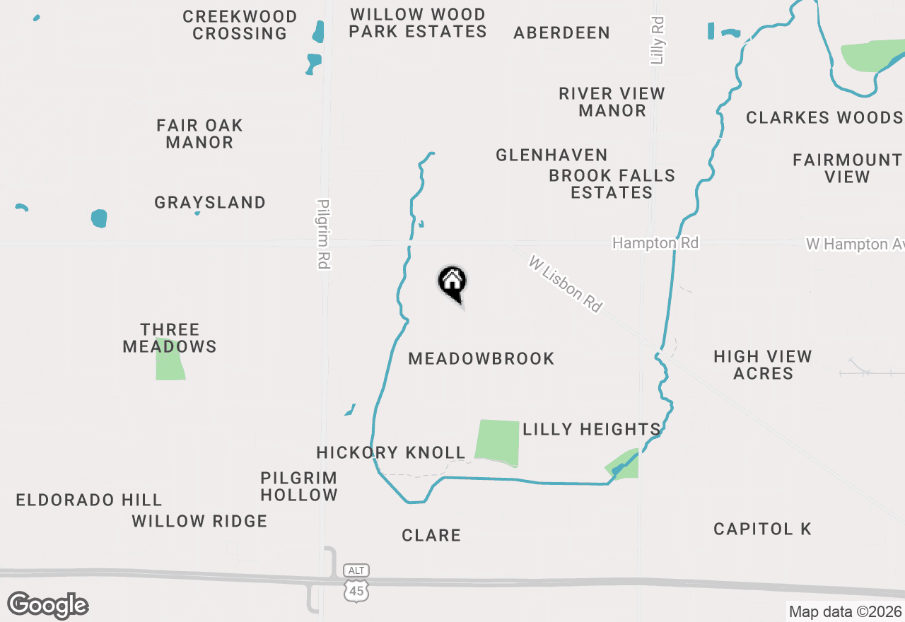 Map of 4640 N 149th St, Brookfield, WI 53005