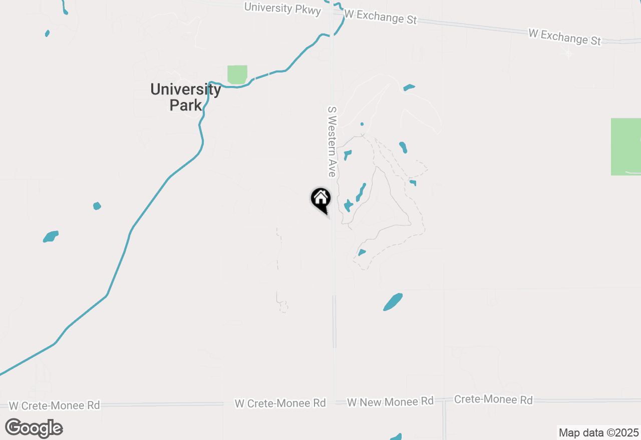 Map of 1044 Samson Drive, University Park, IL 60484