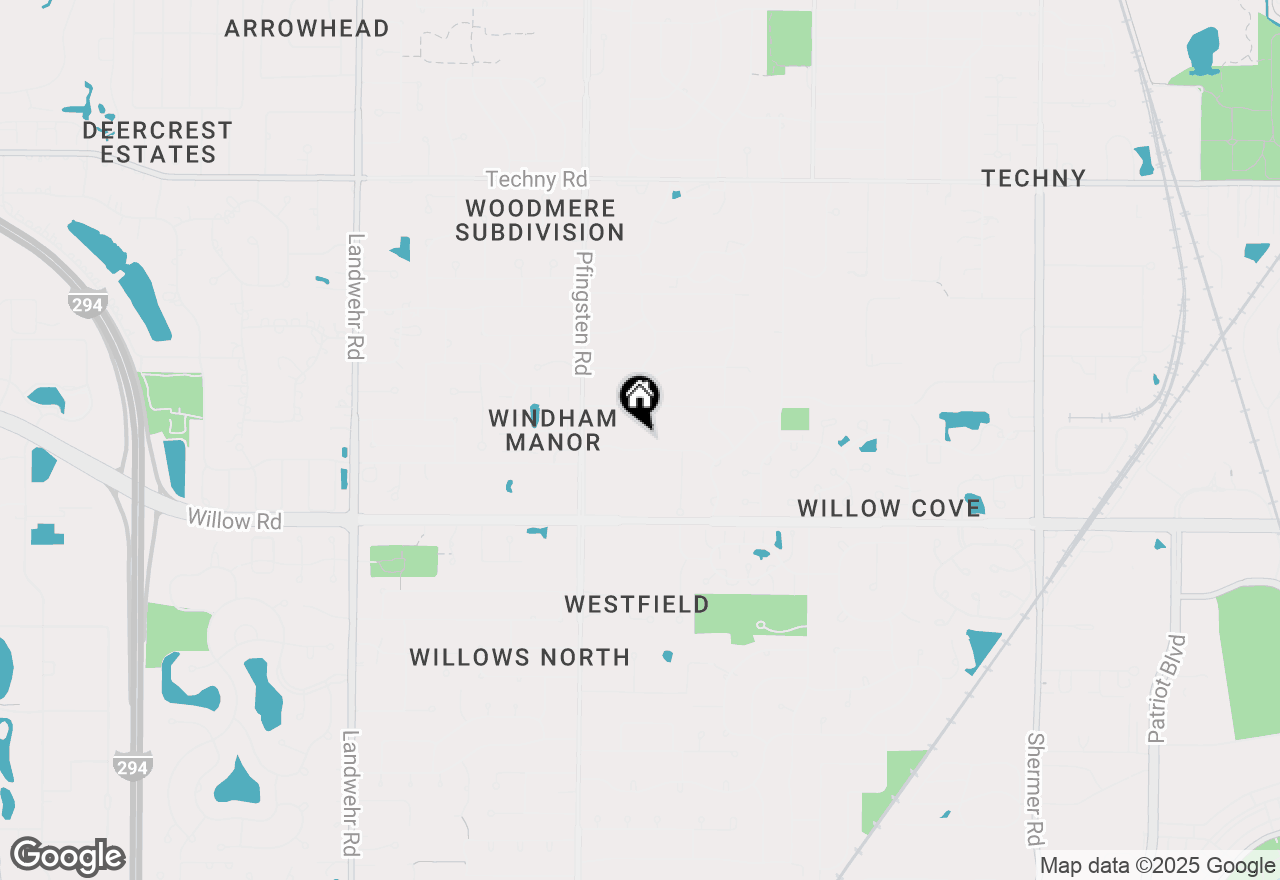 Map of 2660 Prince Street, Northbrook, IL 60062