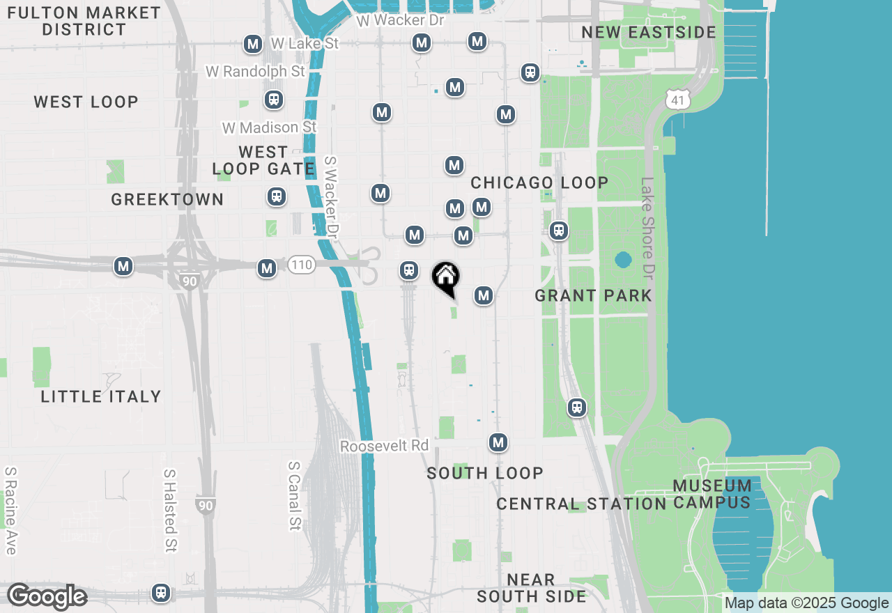Map of 640 S Federal Street #507, Chicago, IL 60605
