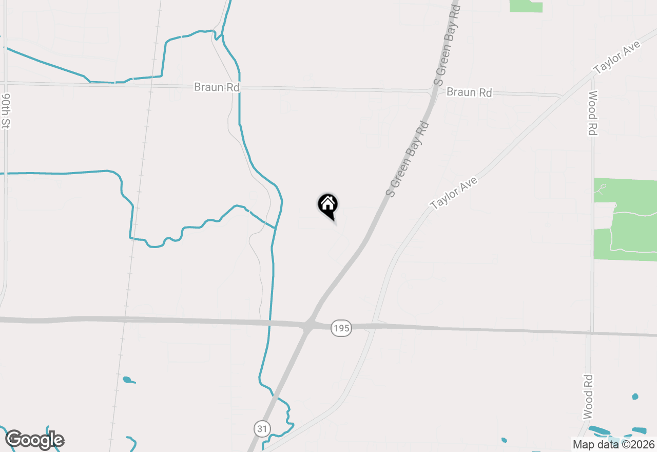 Map of 7052 Fair Oaks Rd, Mount Pleasant, WI 53403