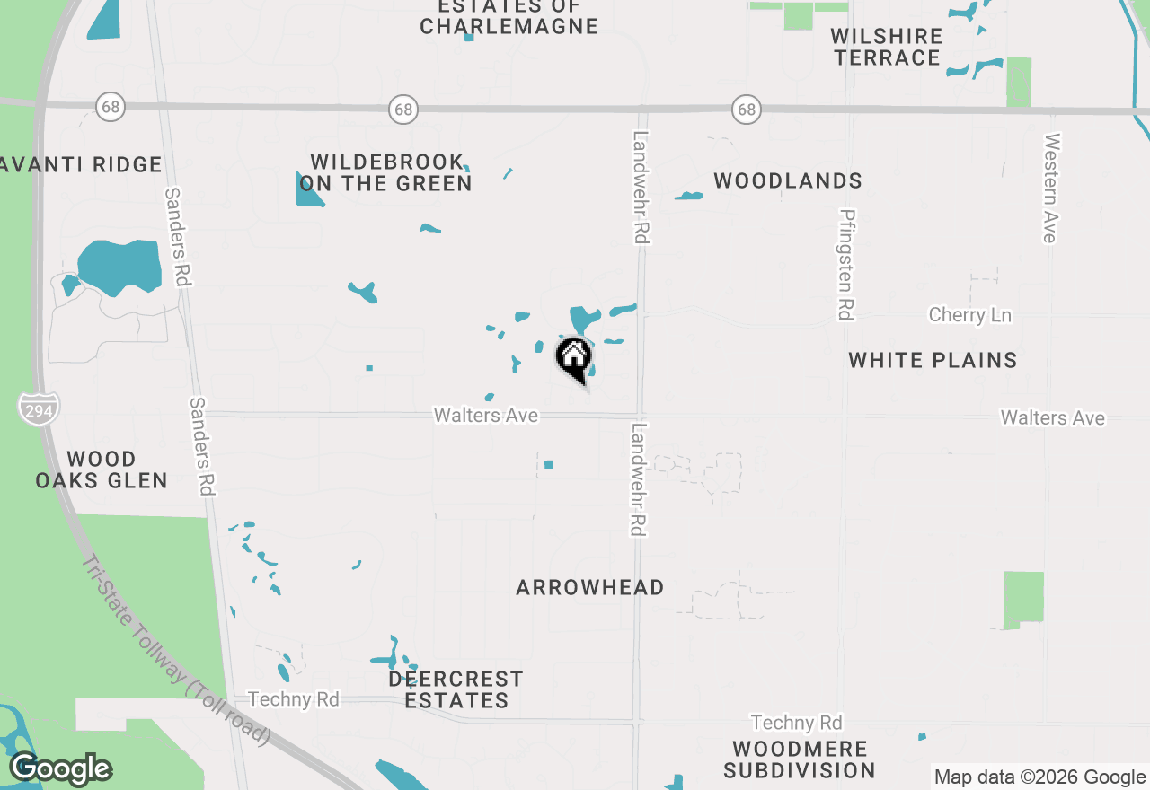 Map of 1 The Court Of Harborside Court #202, Northbrook, IL 60062