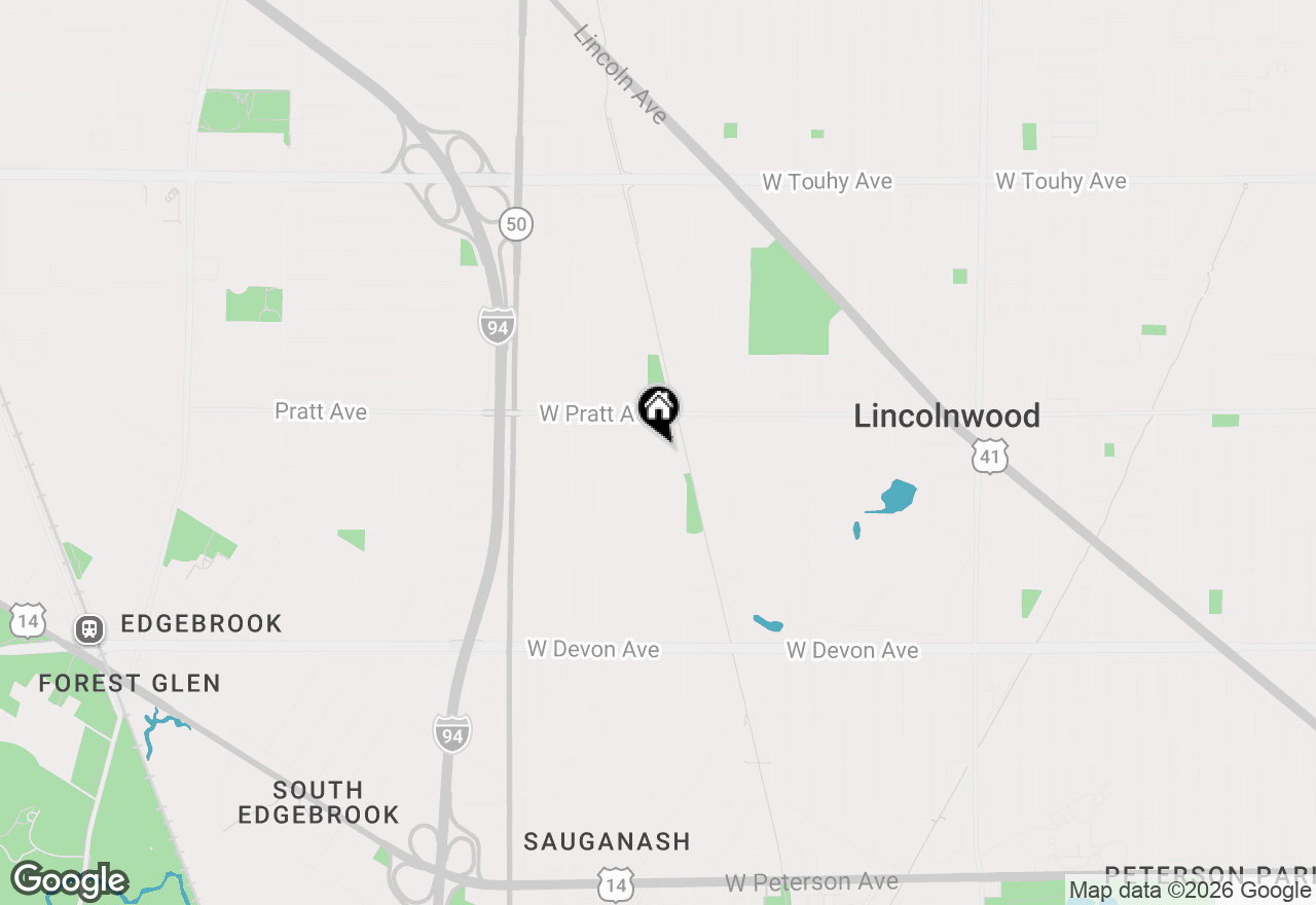 Map of 4529 W Columbia Avenue, Lincolnwood, IL 60712