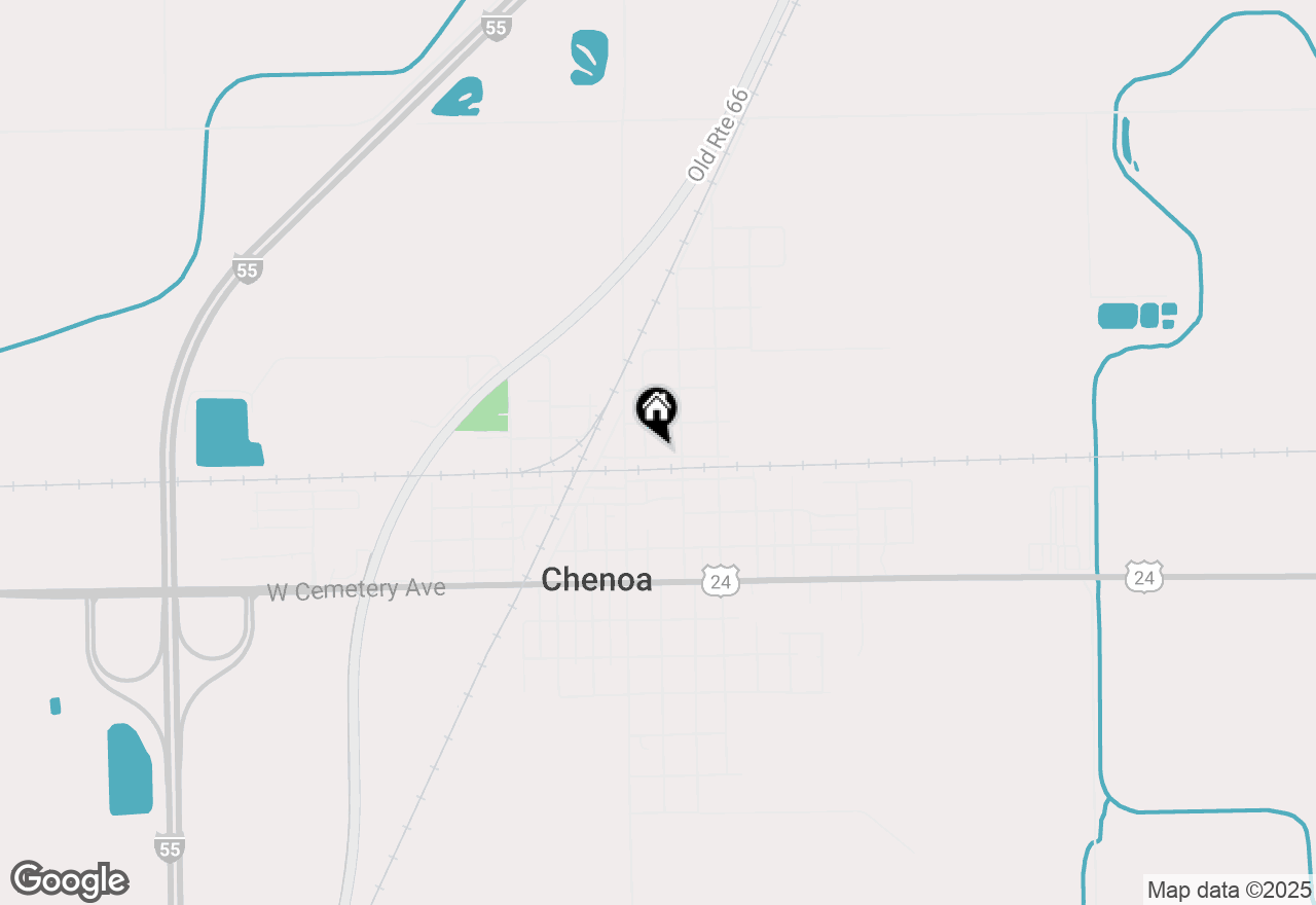 Map of 503 Commercial Street, Chenoa, IL 61726