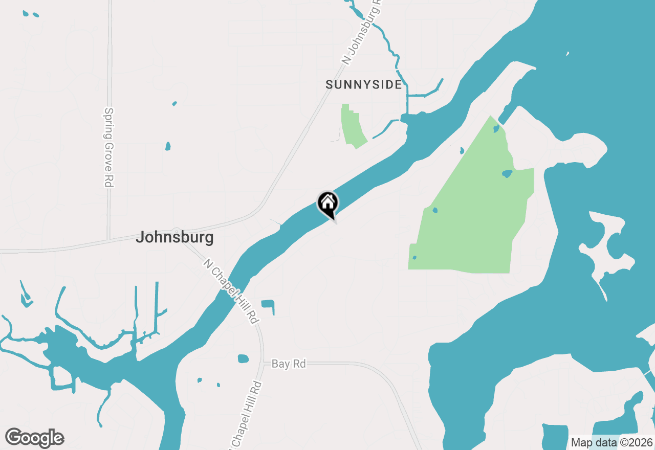 Map of 1614 River Terrace Drive, Johnsburg, IL 60051