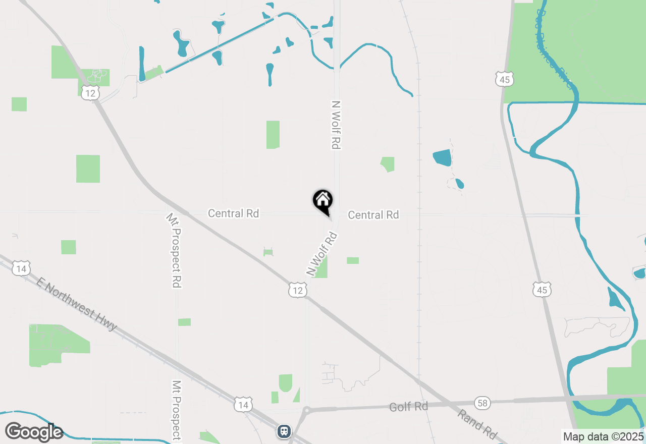 Map of 645 Nelson Lane #645, Des Plaines, IL 60016