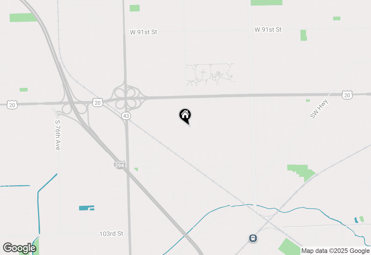 Map of 6800 W 97th Street, Oak Lawn, IL 60453