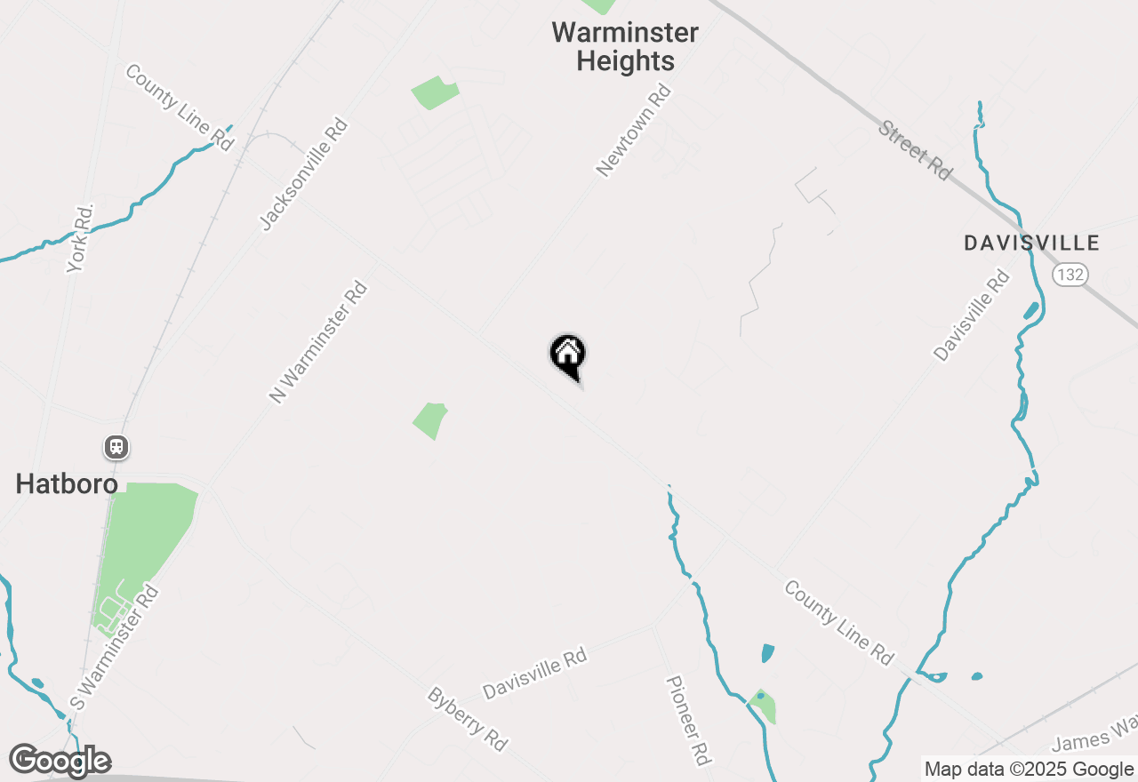 Map of 471 E County Line Road, Hatboro, PA 19040