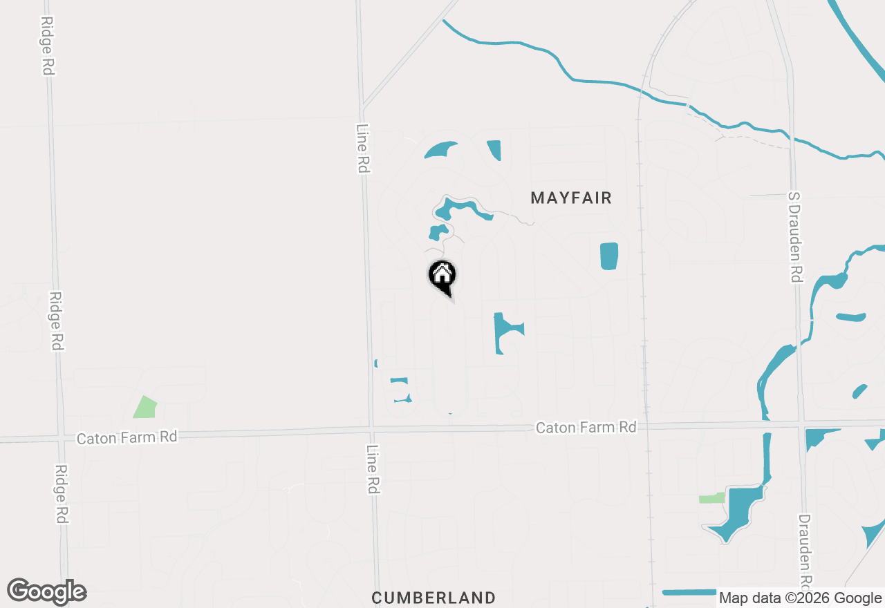 Map of 2707 Cedar Breaks Court, Plainfield, IL 60586