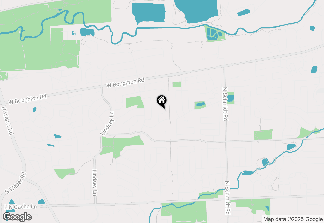 Map of 412 Clifton Lane, Bolingbrook, IL 60440