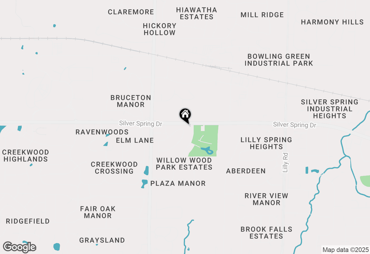 Map of N55W15208 Northway Dr, Menomonee Falls, WI 53051