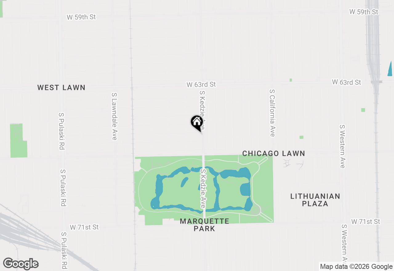 Map of 3220 W 66th Street, Chicago, IL 60629