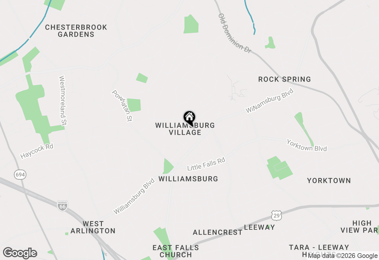 Map of 3519 N Ohio Street, Arlington, VA 22207