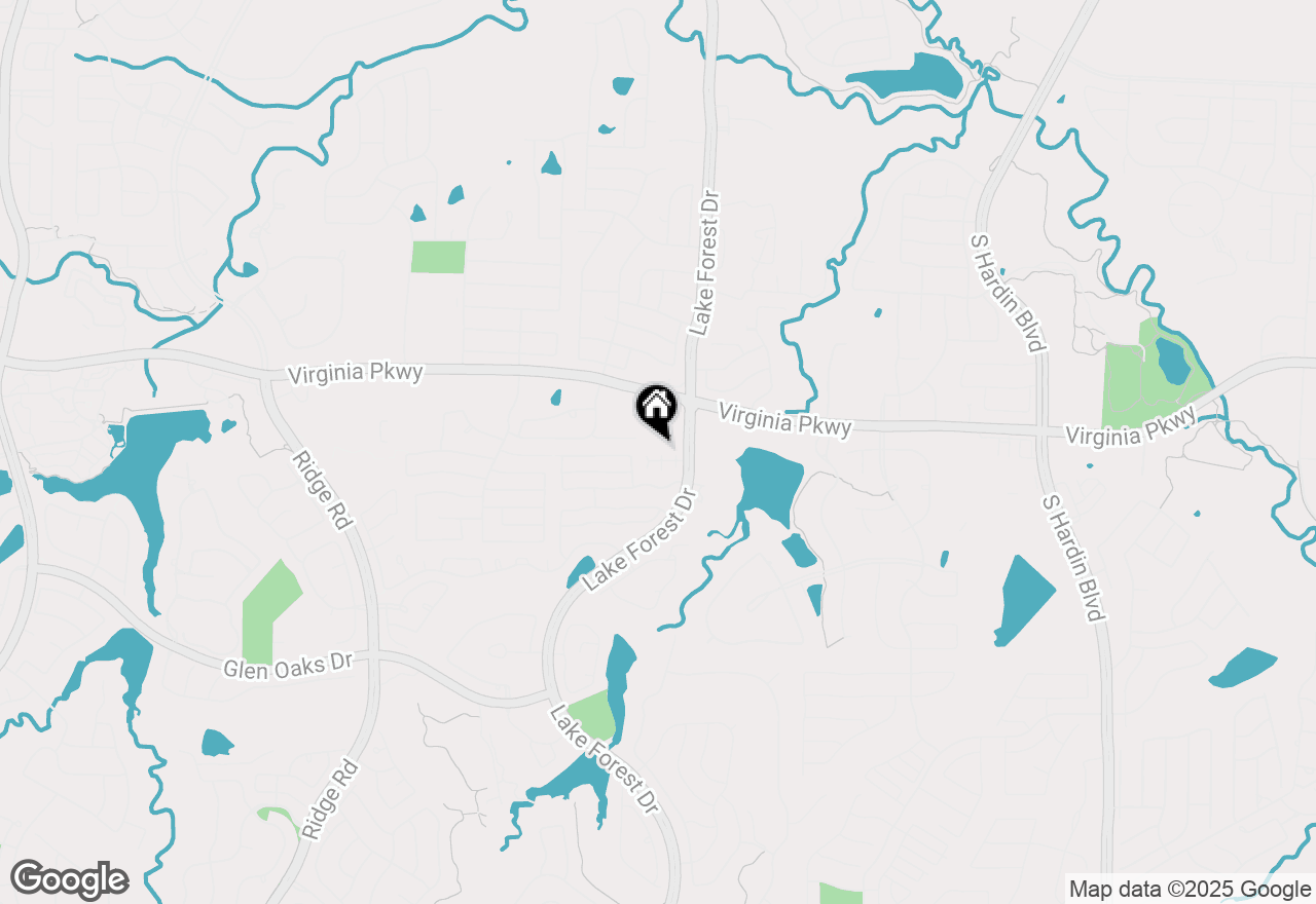 Map of 5016 Enclave Court, Mckinney, TX 75072