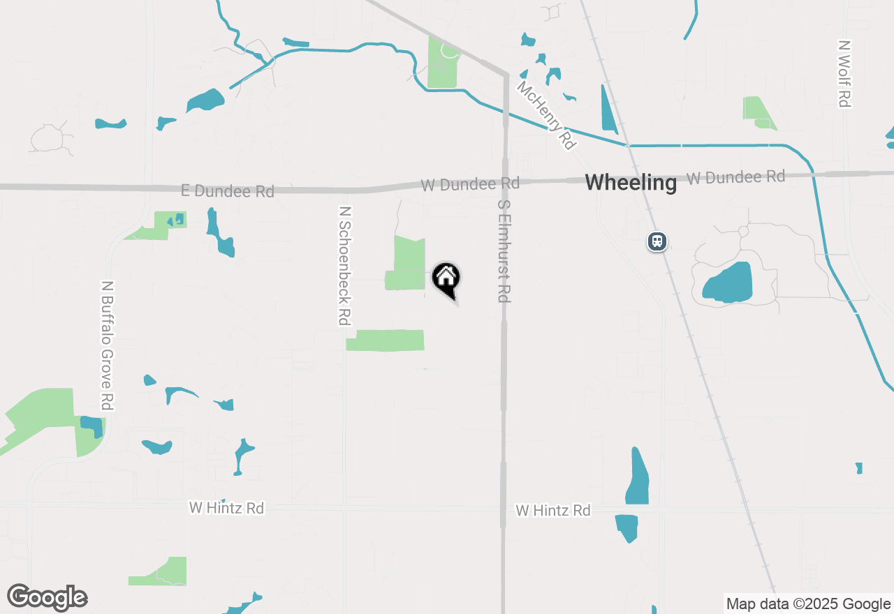 Map of 316 Albert Terrace, Wheeling, IL 60090