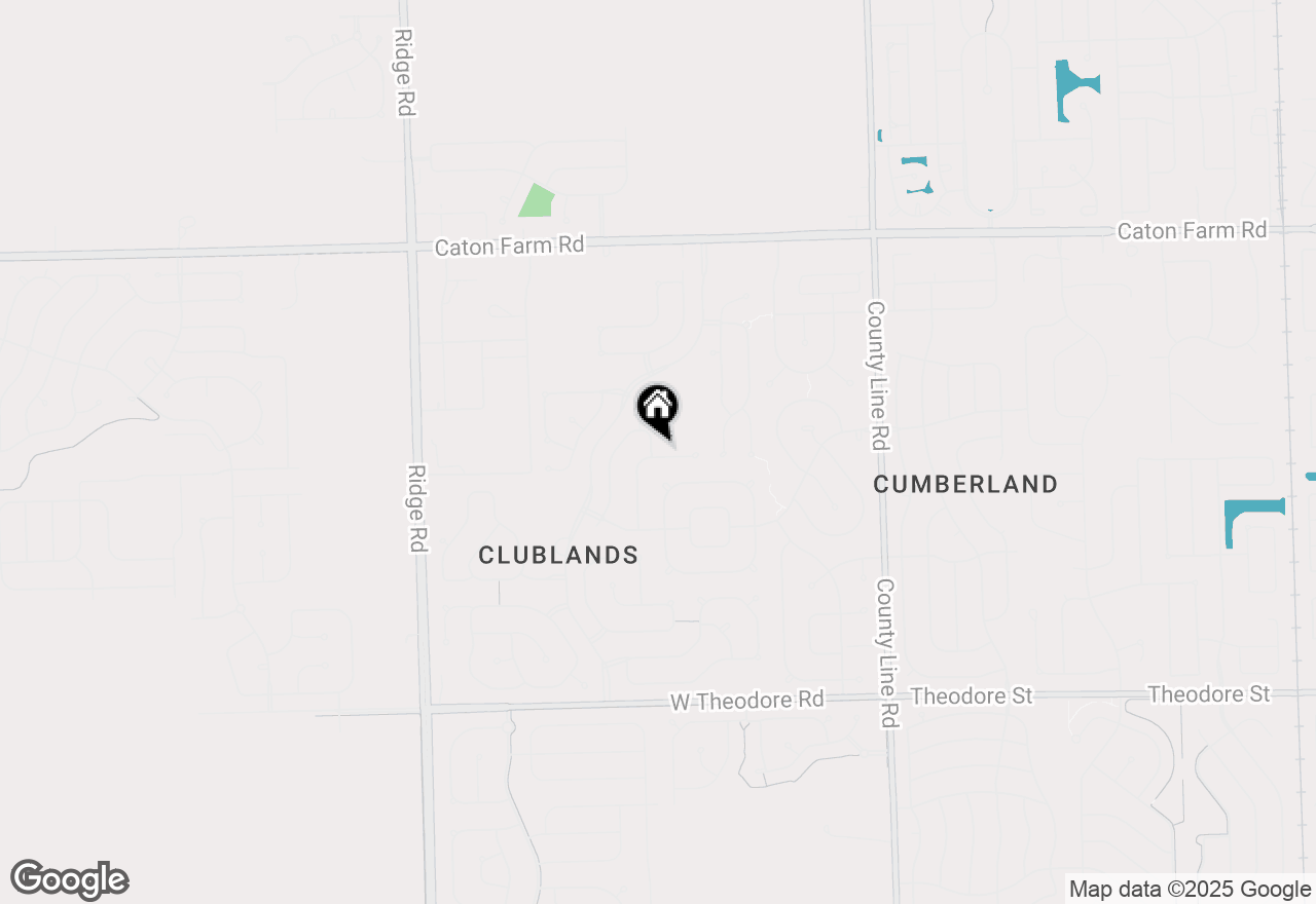 Map of 2031 Crosswind Drive, Plainfield, IL 60586