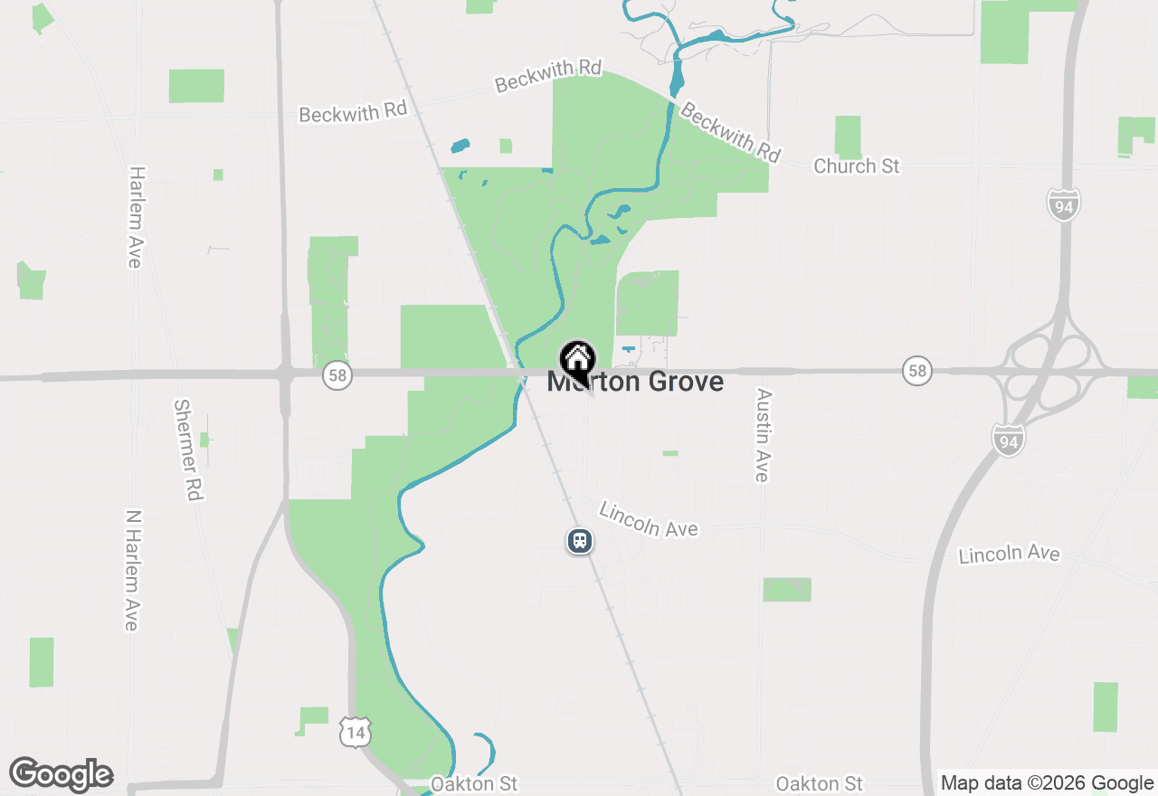 Map of 6334 Hennings Court, Morton Grove, IL 60053