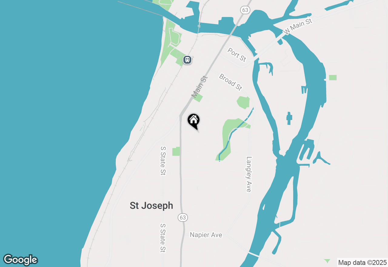 Map of 905 Harrison Avenue, St Joseph, MI 49085