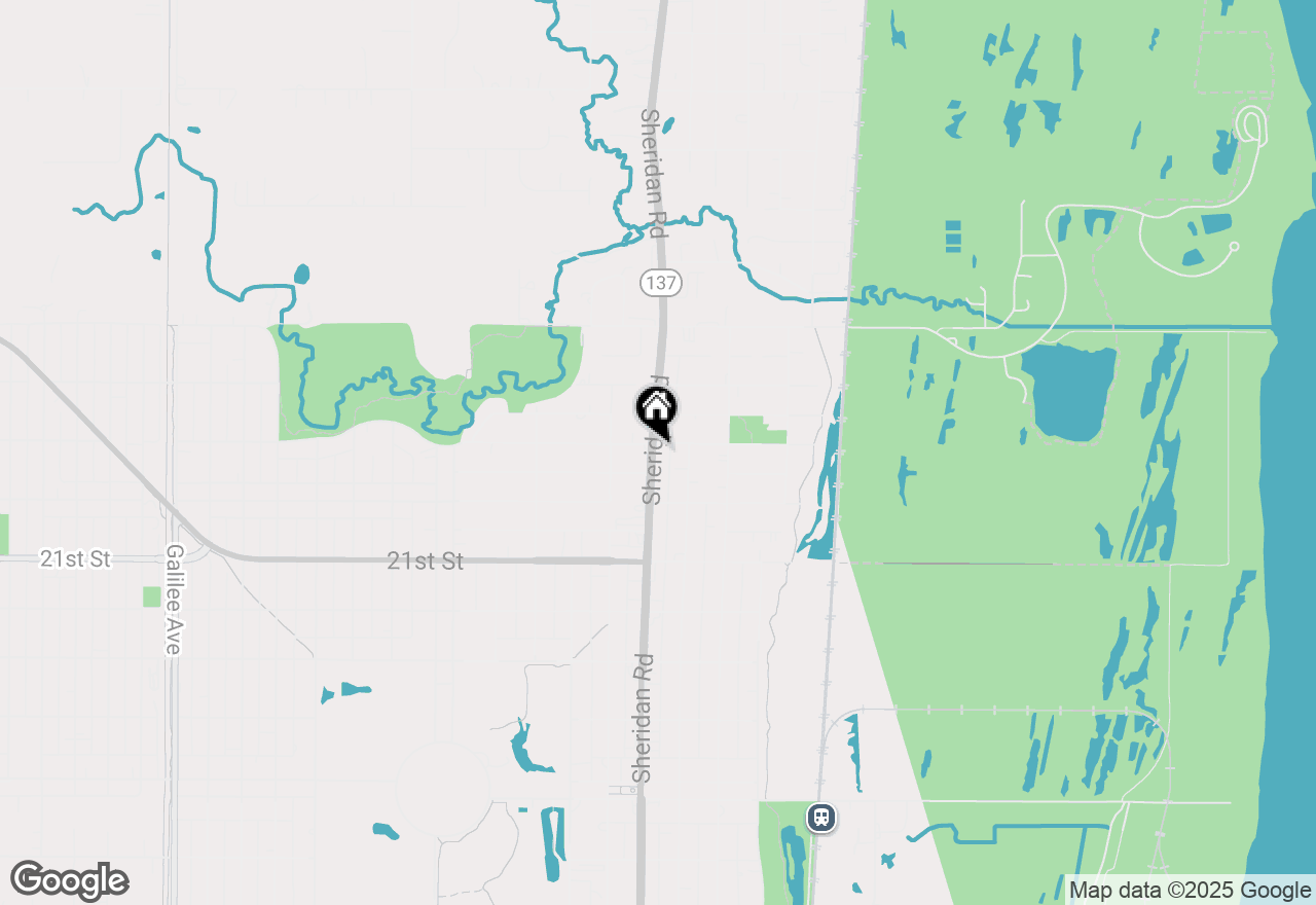 Map of 1903 Sheridan Road, Zion, IL 60099