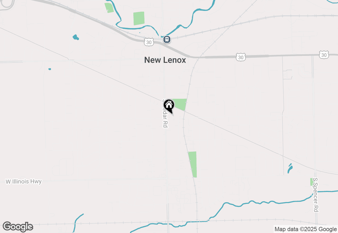 Map of 107 E Joliet Highway, New Lenox, IL 60451