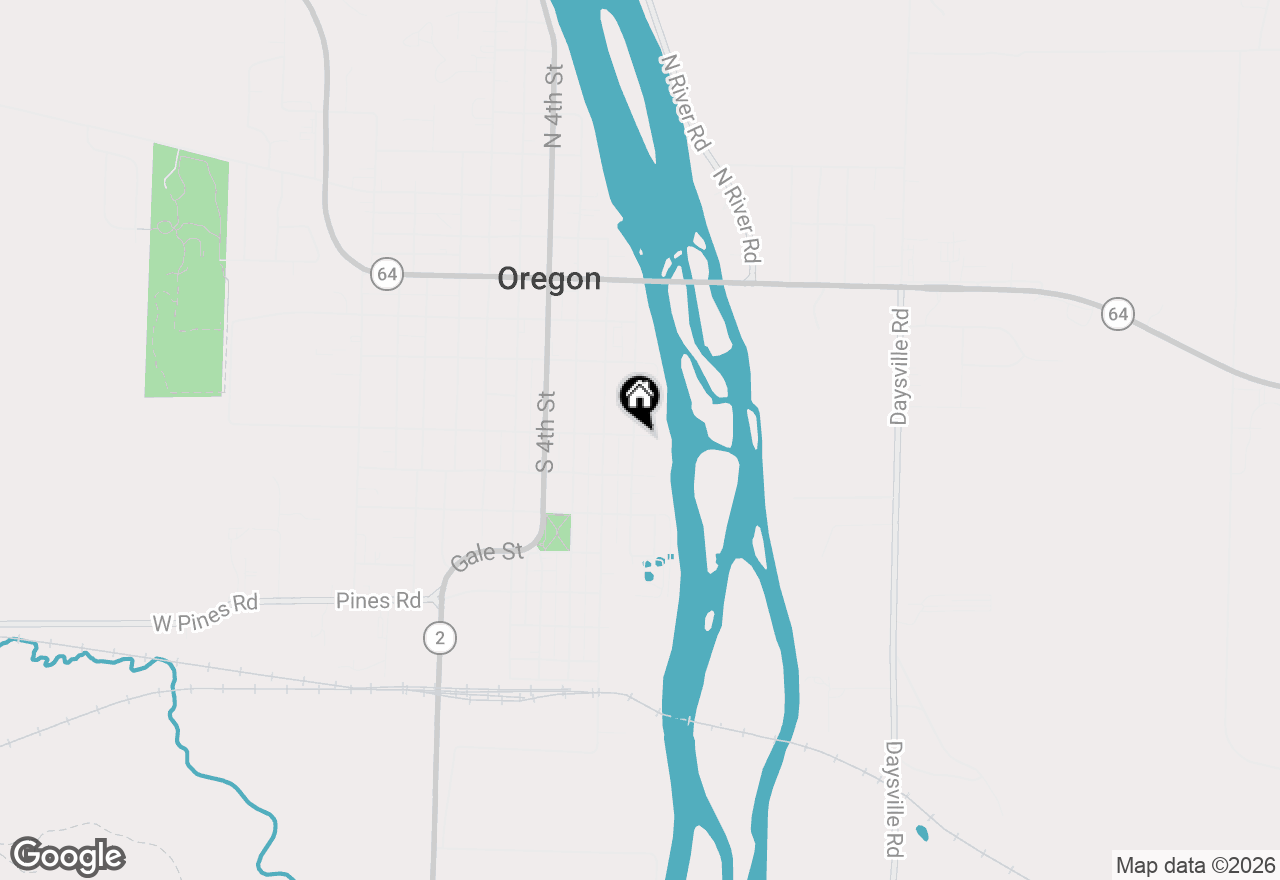 Map of 501 S 1st Street, Oregon, IL 61061