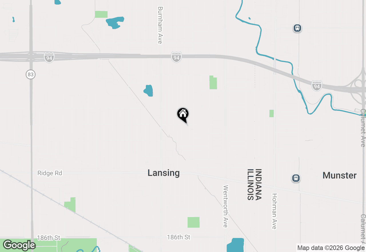 Map of 17902 Community Street, Lansing, IL 60438