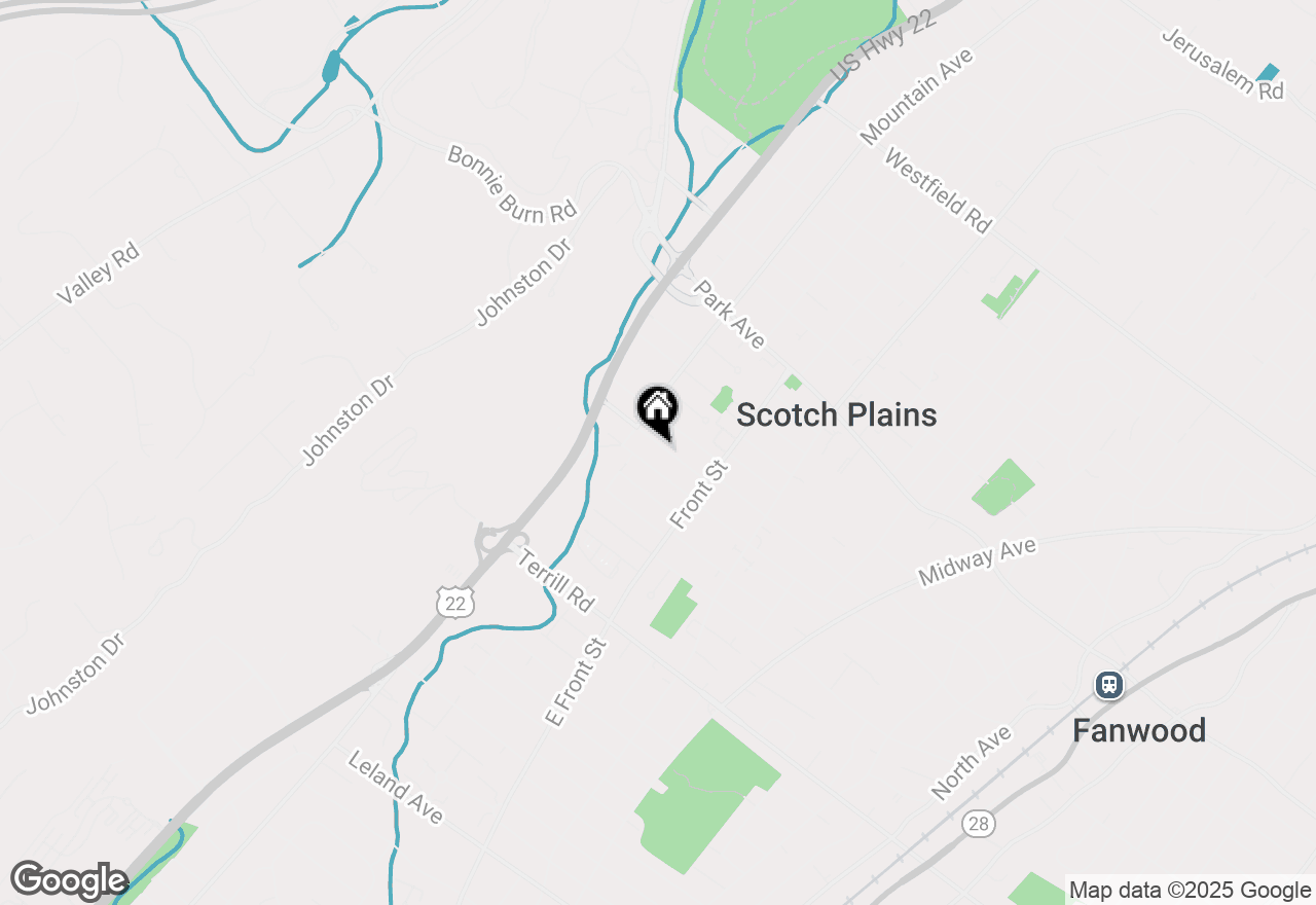 Map of 326 Willow Avenue, Scotch Plains, NJ 07076