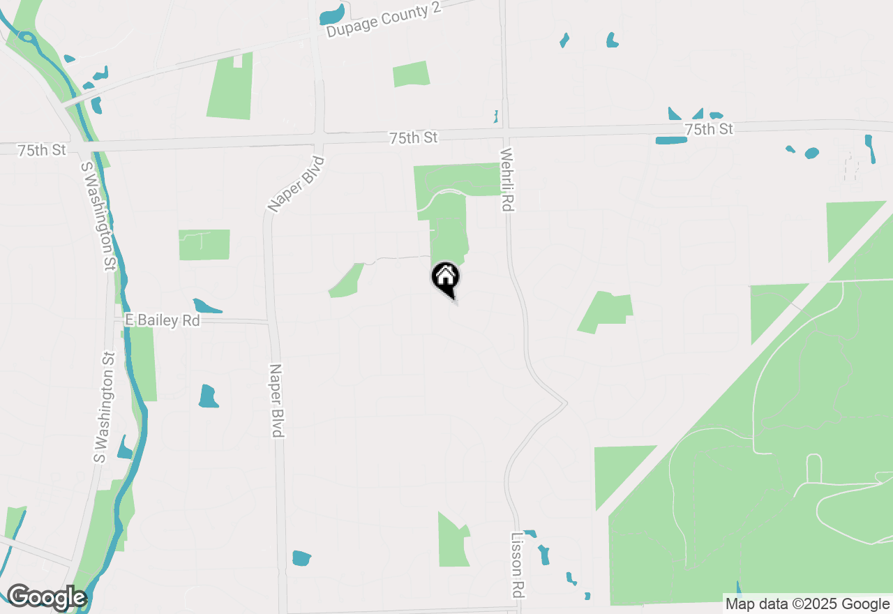 Map of 1308 Auburn Avenue, Naperville, IL 60565