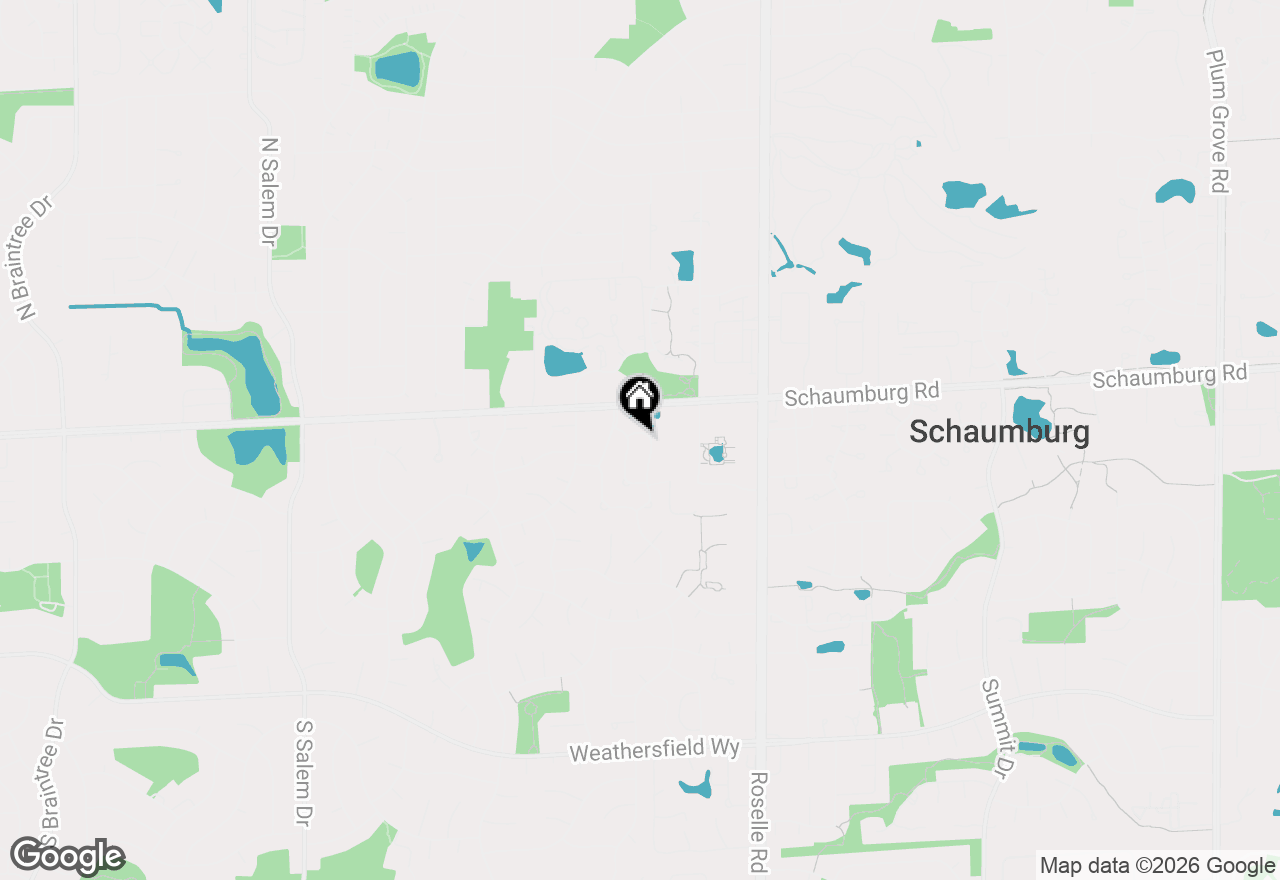 Map of 16 White Pine Drive, Schaumburg, IL 60193