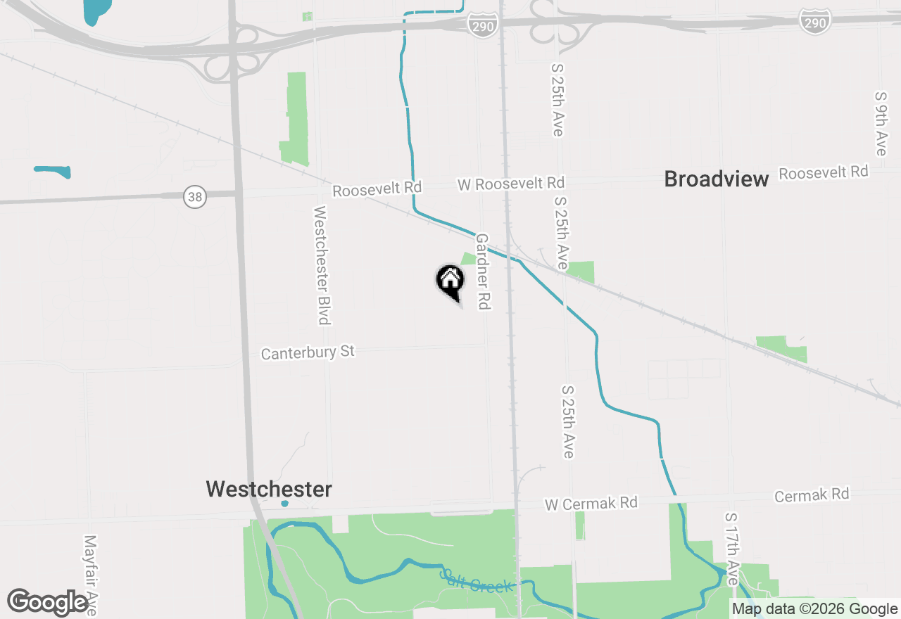 Map of 1501 Manchester Avenue, Westchester, IL 60154