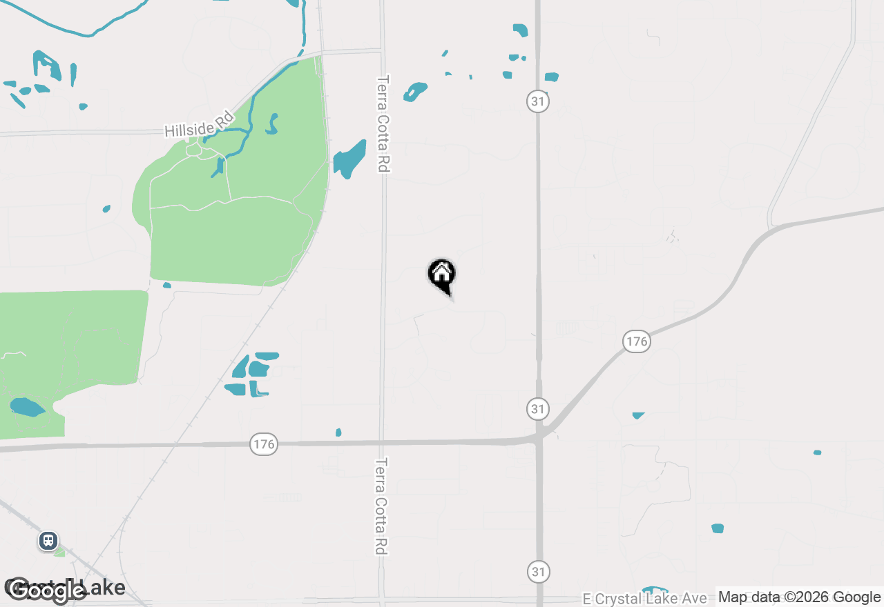 Map of 766 Providence Lane, Crystal Lake, IL 60012