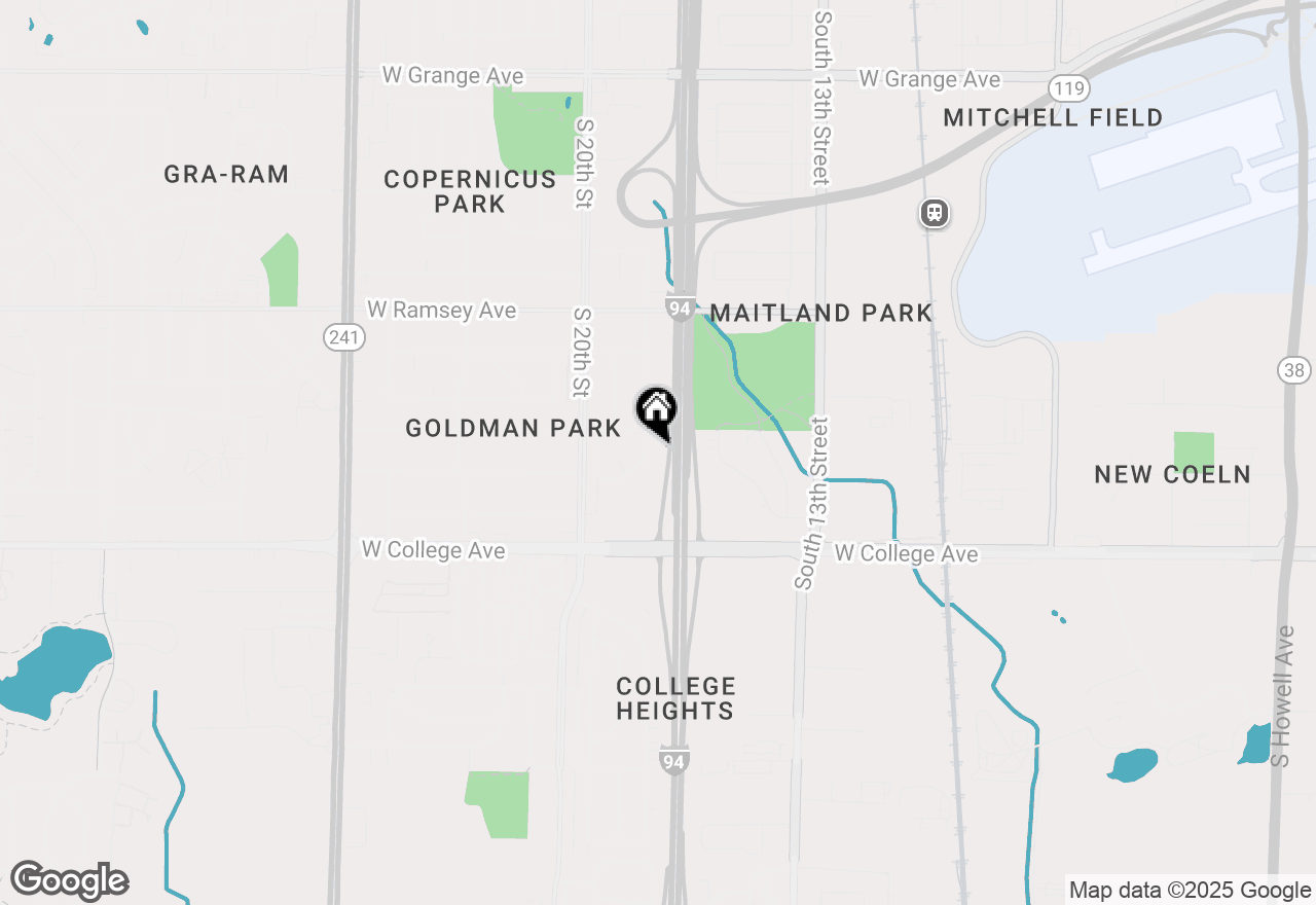 Map of 6130 S 18th St, Milwaukee, WI 53221