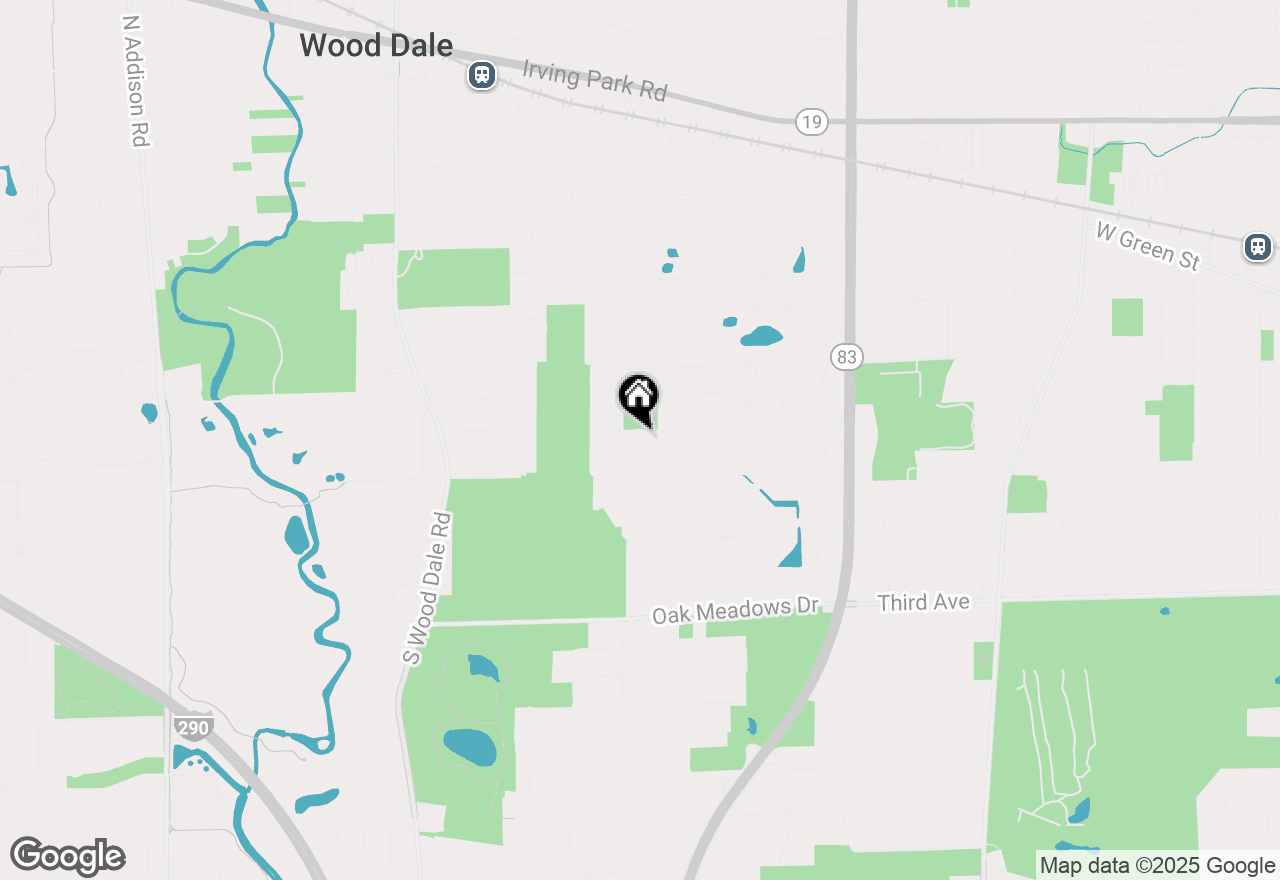 Map of 349 E Deerpath Road, Wood Dale, IL 60191