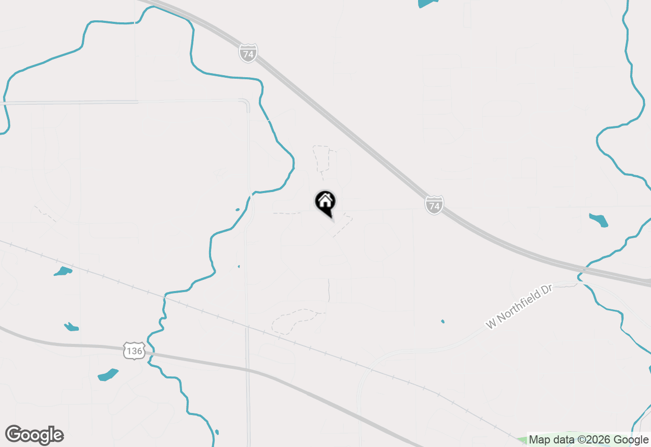 Map of 6953 Rusty Nail Court, Brownsburg, IN 46112