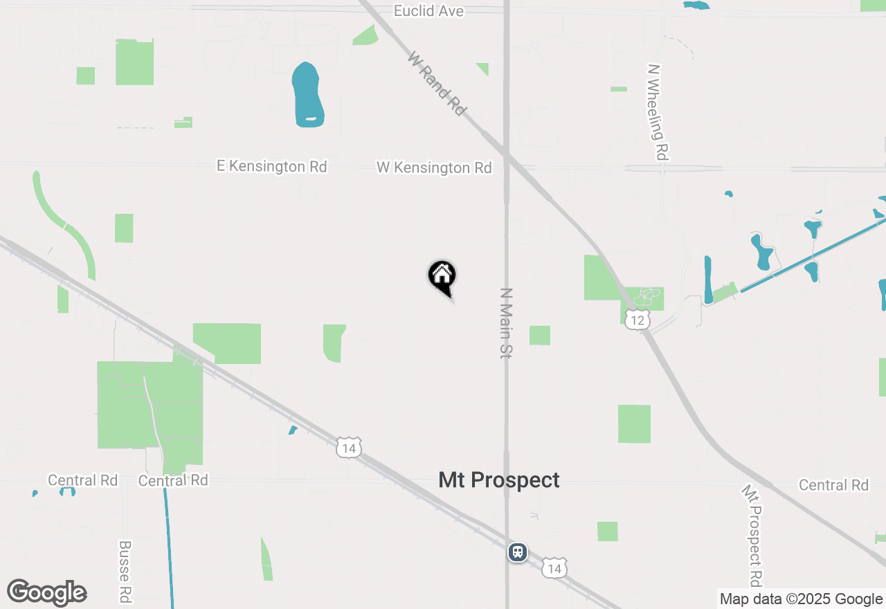 Map of 410 N Russel Street, Mount Prospect, IL 60056