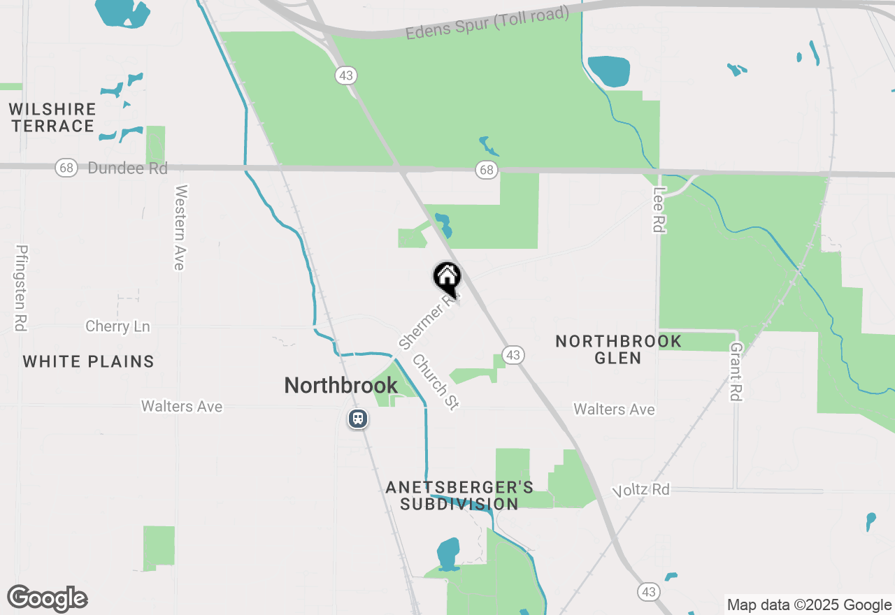 Map of 1179 Shermer Road, Northbrook, IL 60062
