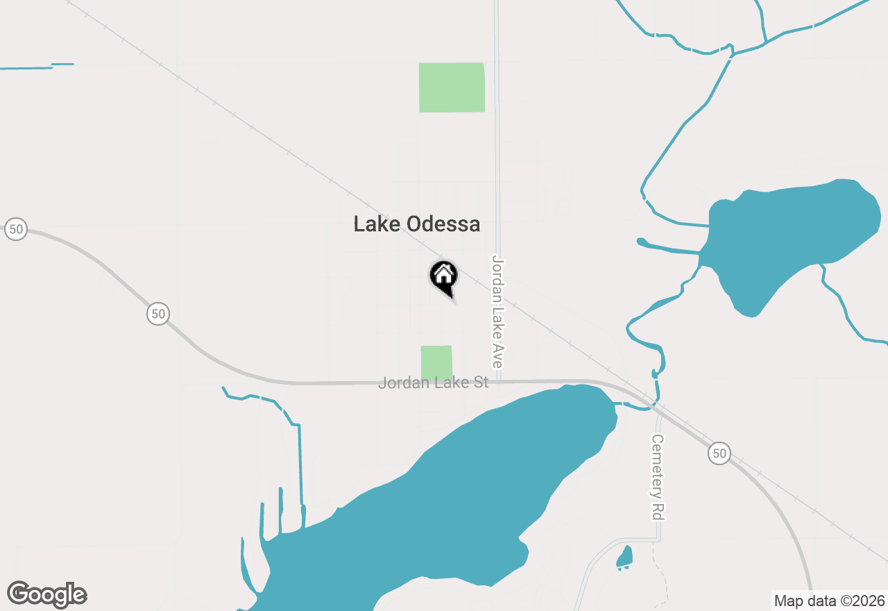 Map of 826 3rd Avenue #6, Lake Odessa, MI 48849