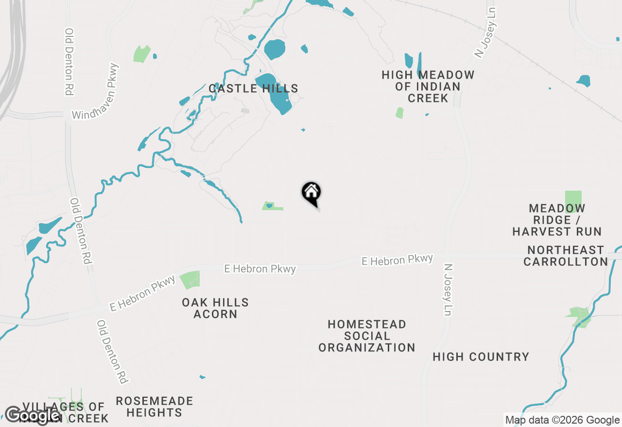 Map of 2505 Sir Tristram, Lewisville, TX 75056