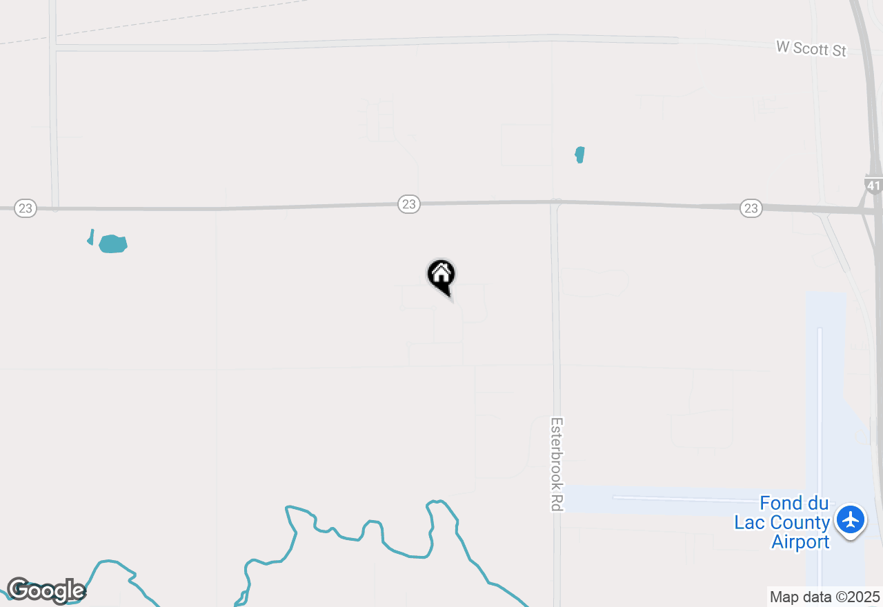 Map of N6559 Carrington Dr, Fond Du Lac, WI 54937