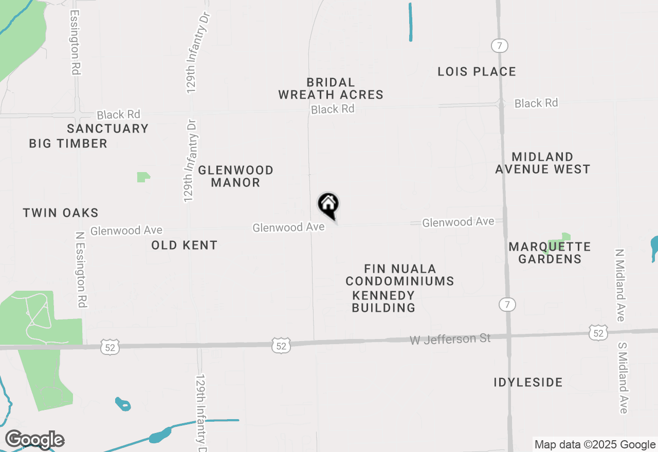 Map of 2352 Glenwood Avenue, Joliet, IL 60435