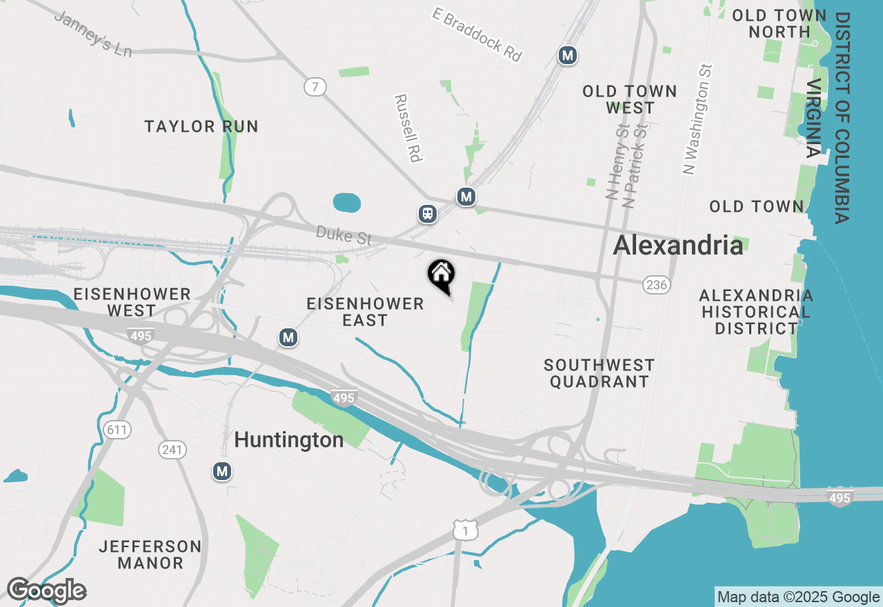 Map of 520 John Carlyle Street #417, Alexandria, VA 22314