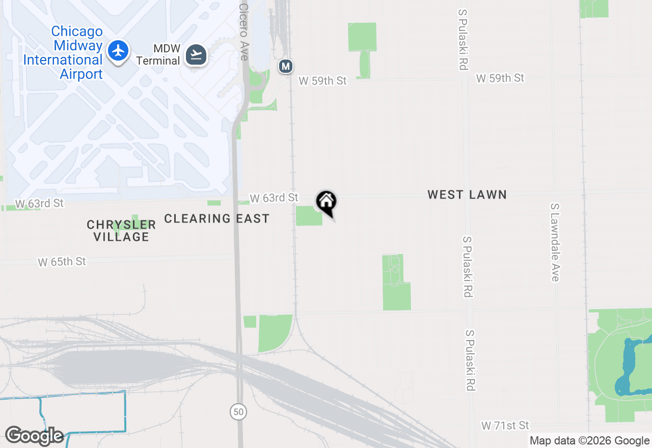 Map of 6359 S Kilbourn Avenue, Chicago, IL 60629