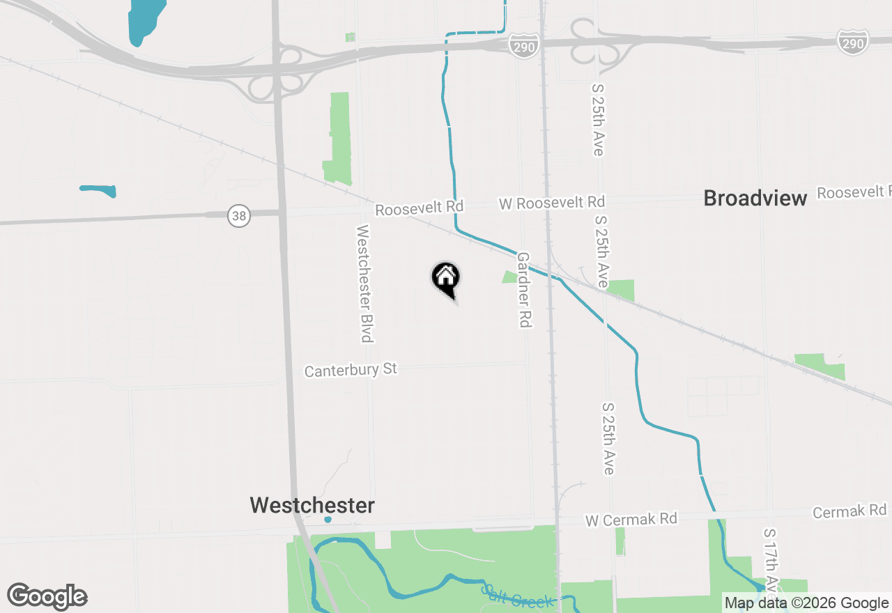 Map of 1451 Suffolk Avenue, Westchester, IL 60154