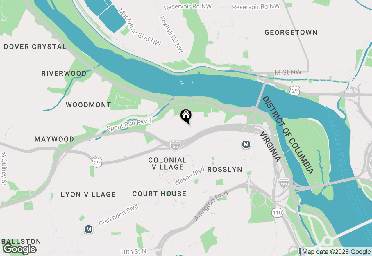 Map of 2107 N Scott Street #70, Arlington, VA 22209