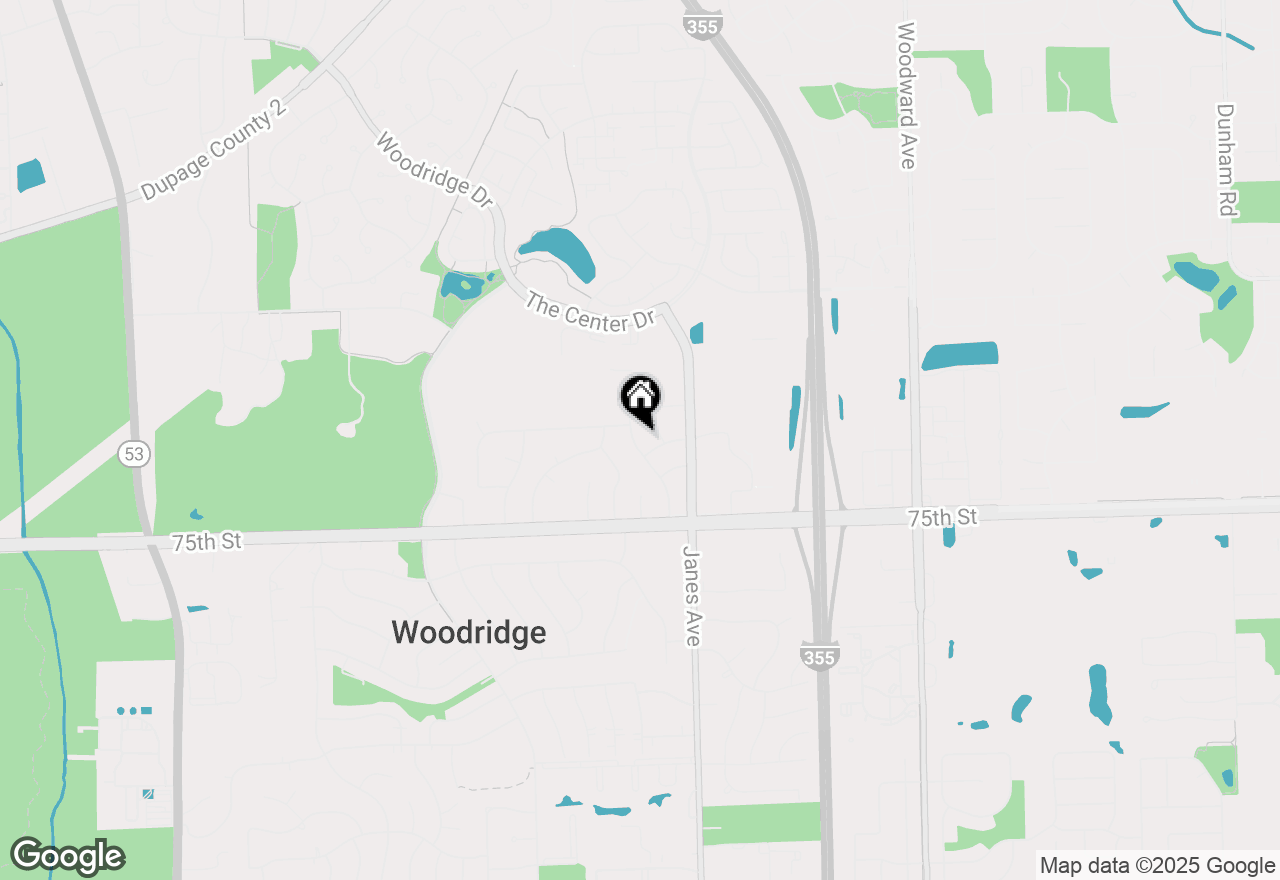 Map of 7209 Hawthorne Avenue, Woodridge, IL 60517