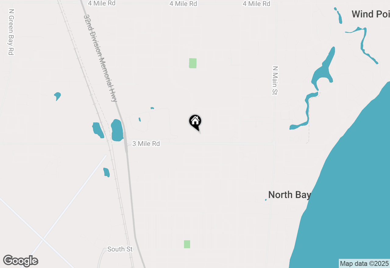 Map of 4032 Marquette Dr, Racine, WI 53402